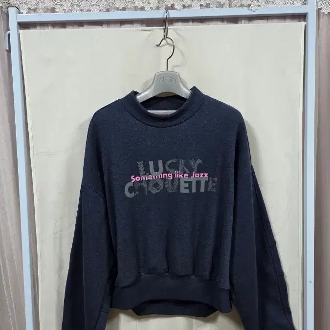 [SOLD OUT] 럭키슈에뜨루즈핏큐롭맨투맨티셔츠(36)