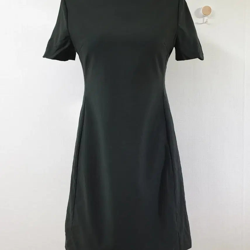 [BUNJANG] Sisley A-Line Mini Dress Charcoal 55 S / 시슬리 미니원피스 A라인 먹색 55 S