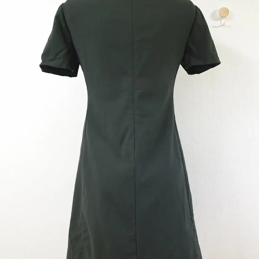 [BUNJANG] Sisley A-Line Mini Dress Charcoal 55 S / 시슬리 미니원피스 A라인 먹색 55 S