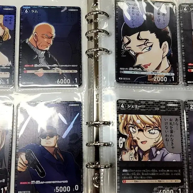 [BUNJANG] Detective Conan 30th Anniversary Binder &amp; Trading Cards Set / 명탐정 코난 30주년 기념 바인더+카드 판매!