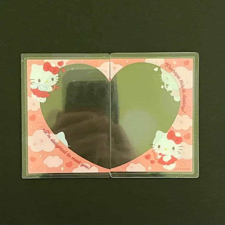 [BUNJANG] Sanrio Hello Kitty Photocard Toploader / 산리오 엔조이 아이돌 헬로키티 탑꾸 포토카드 포카 탑로더 굿즈