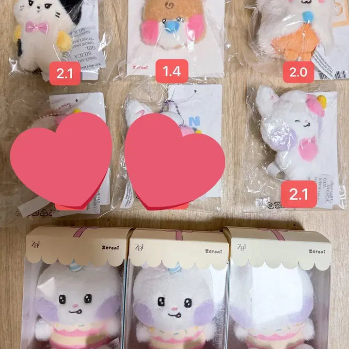 [BUNJANG] ZEROBASEONE LINE FRIENDS Doll Photocard / 제로니 라인프렌즈 인형 포카 양도