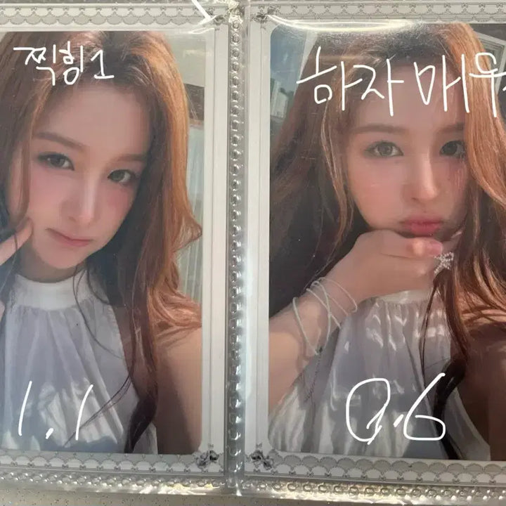 [SOLD OUT] 엔믹스 설윤 팬미팅 5만원 특전 포카 하자