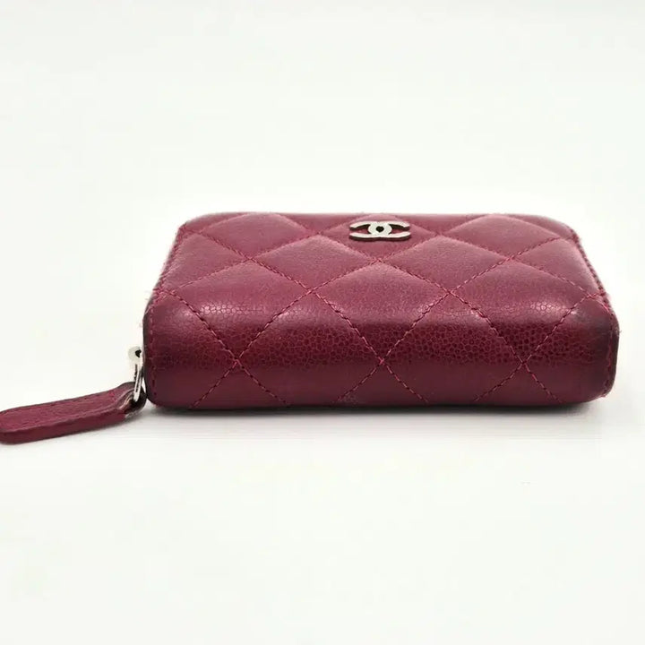 [BUNJANG] Chanel Classic Zip Card Wallet Caviar Leather Red / [중고명품셀렉트]샤넬 지퍼돌이 카드지갑 캐피어 레드