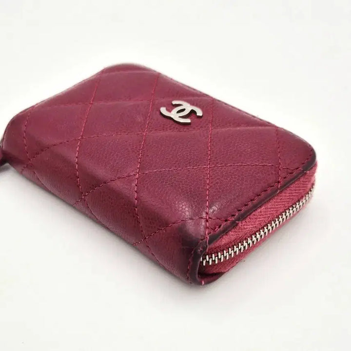 [BUNJANG] Chanel Classic Zip Card Wallet Caviar Leather Red / [중고명품셀렉트]샤넬 지퍼돌이 카드지갑 캐피어 레드