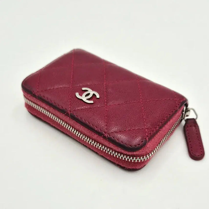 [BUNJANG] Chanel Classic Zip Card Wallet Caviar Leather Red / [중고명품셀렉트]샤넬 지퍼돌이 카드지갑 캐피어 레드