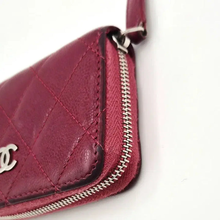 [BUNJANG] Chanel Classic Zip Card Wallet Caviar Leather Red / [중고명품셀렉트]샤넬 지퍼돌이 카드지갑 캐피어 레드