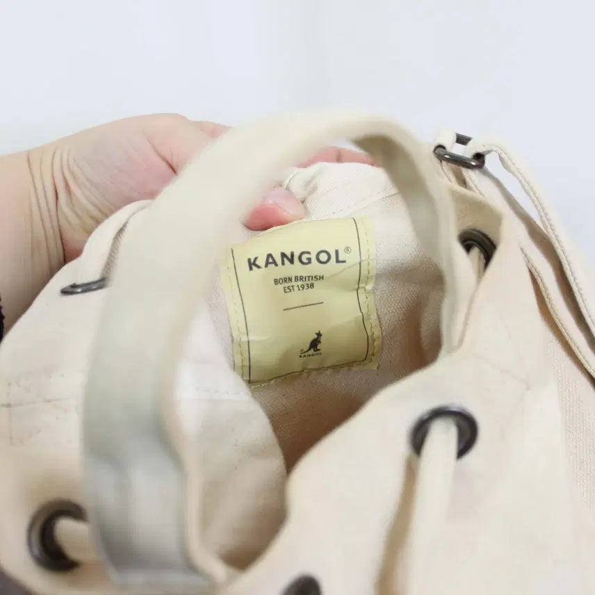 [BUNJANG] KANGOL Canvas Bucket Bag / [정품] 캉골(KANGOL) 여성 캐주얼 캔버스 버킷백크로스백 상상샵