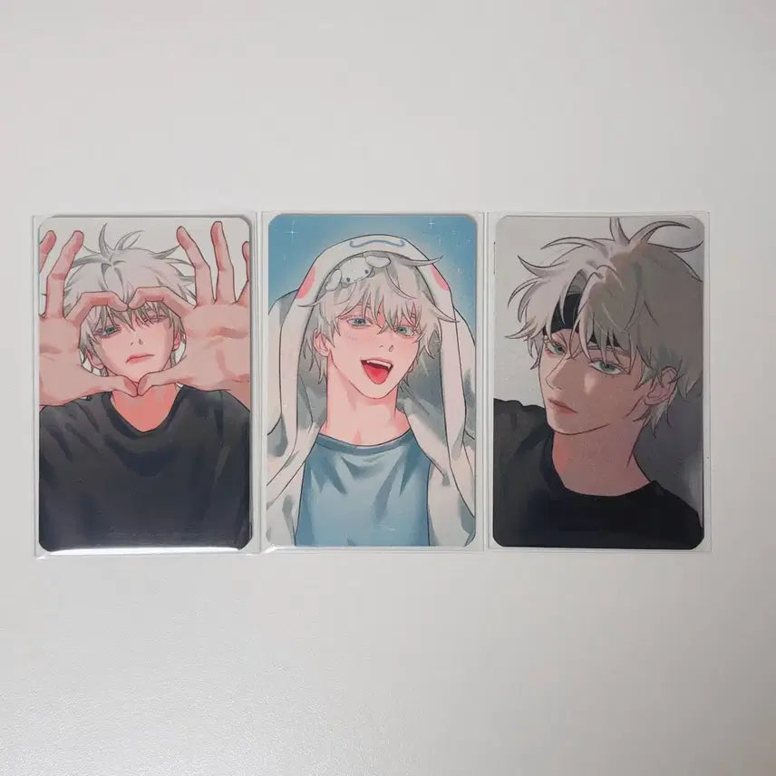 [BUNJANG] Jujutsu Kaisen Gojo Satoru Photocard Bundle Set / 주술회전 고죠 사토루 포카 포피 popi 통판 비공굿 파샤 사진 시나모롤