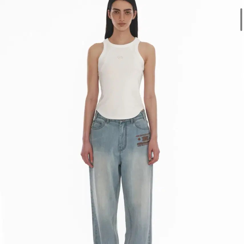 [BUNJANG] Wellbeing Express Sleeveless Top / 웰빙익스프레스 Wellbeing express 민소매
