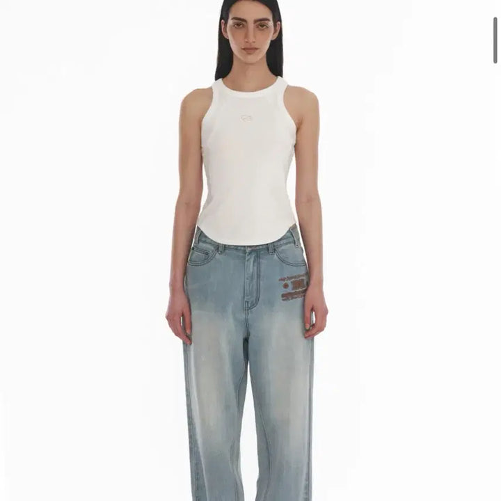 [BUNJANG] Wellbeing Express Sleeveless Top / 웰빙익스프레스 Wellbeing express 민소매