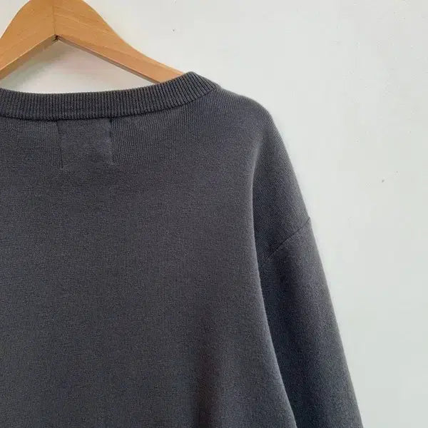 [SOLD OUT] 50 남성 우영미 크루넥 혼방 스웨트셔츠 맨투맨 차콜