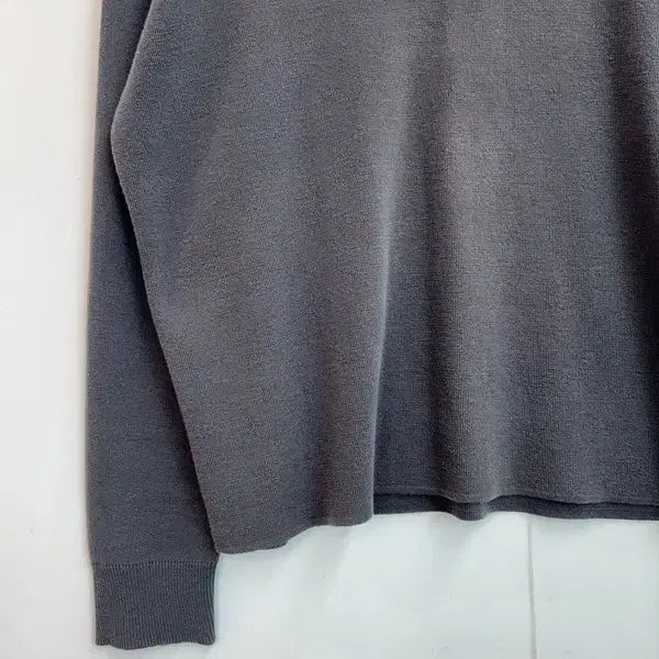 [SOLD OUT] 50 남성 우영미 크루넥 혼방 스웨트셔츠 맨투맨 차콜