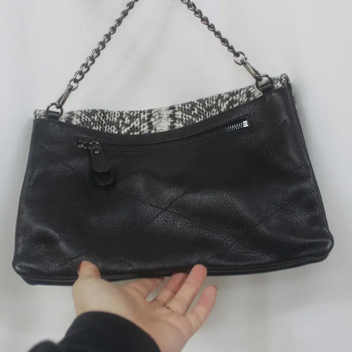 [BUNJANG] ANNE KLEIN Leather Crossbody Clutch Bag / [정품] 앤클라인(ANNE KLEIN)여성 소가죽 크로스백 클러치 상상샵