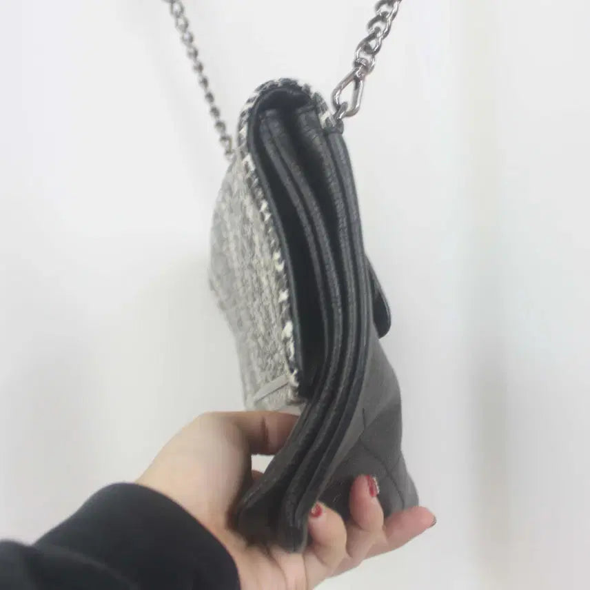 [BUNJANG] ANNE KLEIN Leather Crossbody Clutch Bag / [정품] 앤클라인(ANNE KLEIN)여성 소가죽 크로스백 클러치 상상샵