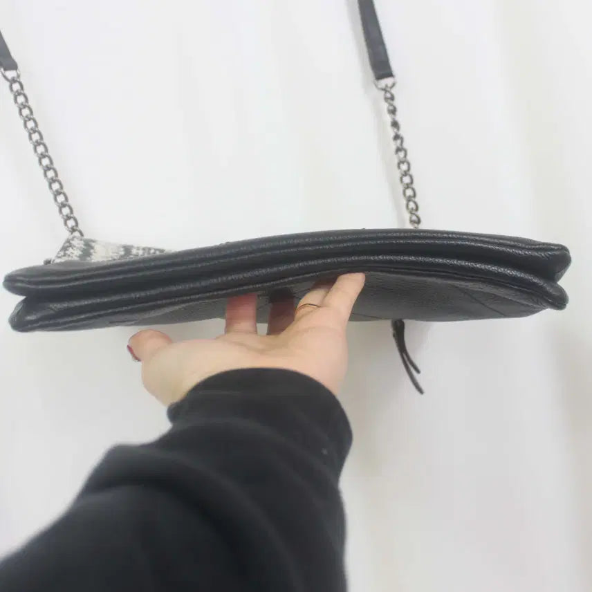 [BUNJANG] ANNE KLEIN Leather Crossbody Clutch Bag / [정품] 앤클라인(ANNE KLEIN)여성 소가죽 크로스백 클러치 상상샵