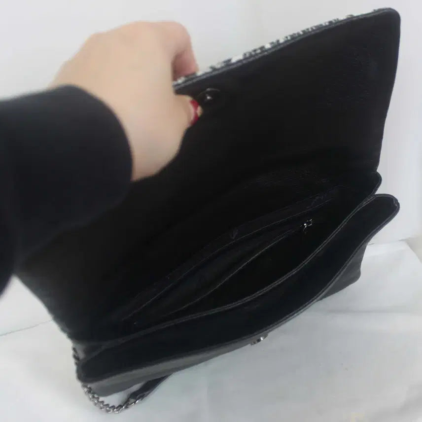 [BUNJANG] ANNE KLEIN Leather Crossbody Clutch Bag / [정품] 앤클라인(ANNE KLEIN)여성 소가죽 크로스백 클러치 상상샵