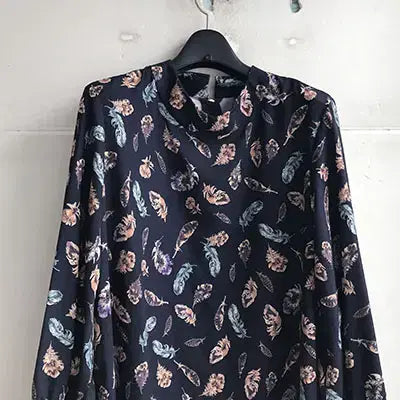 [BUNJANG] Benetton Navy Polyester Dress / 베네통 정품 - 통통55.66/새거수준