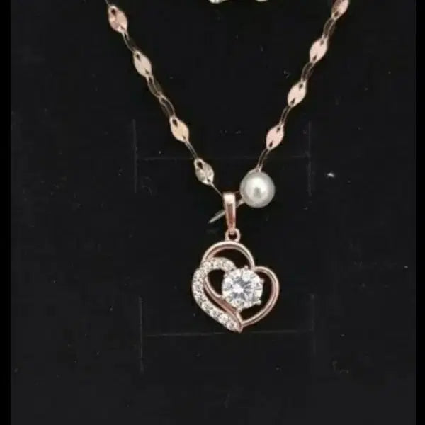 [SOLD OUT] 14k 로즈골드 목걸이 새상품