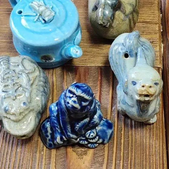 [BUNJANG] Antique Porcelain Water Dropper Bundle Set / 도자기연적5개일괄