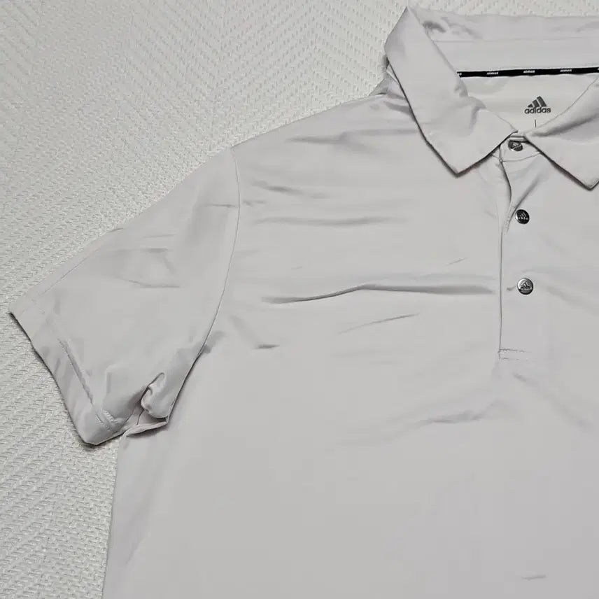 [BUNJANG] Adidas Functional Half-Sleeve Polo T-Shirt / [L] 아디다스 기능성 반팔 카라 티셔츠