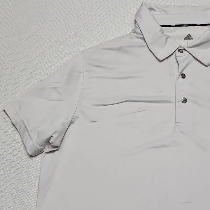[BUNJANG] Adidas Functional Half-Sleeve Polo T-Shirt / [L] 아디다스 기능성 반팔 카라 티셔츠