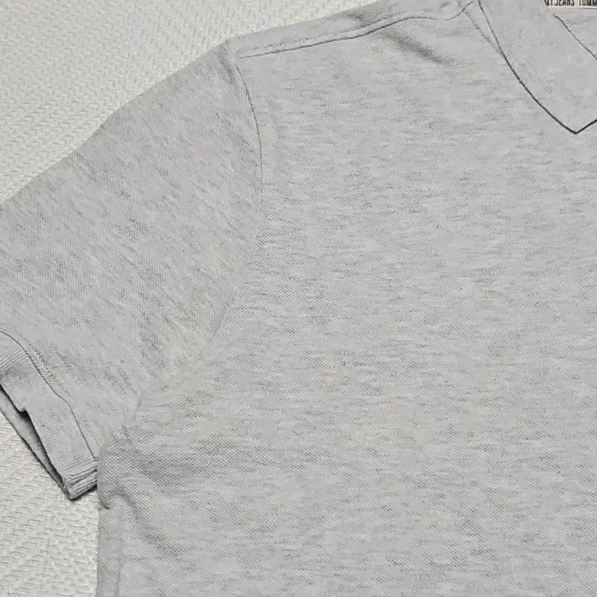 [BUNJANG] Tommy Jeans Logo Accent Short Sleeve Polo Shirt - L / 타미진스 로고 포인트 반팔 카라티 L
