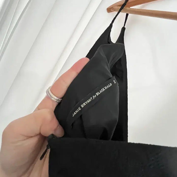 [SOLD OUT] Black Halo 한정판 콜라보 뷔스티에 플로럴 원피스