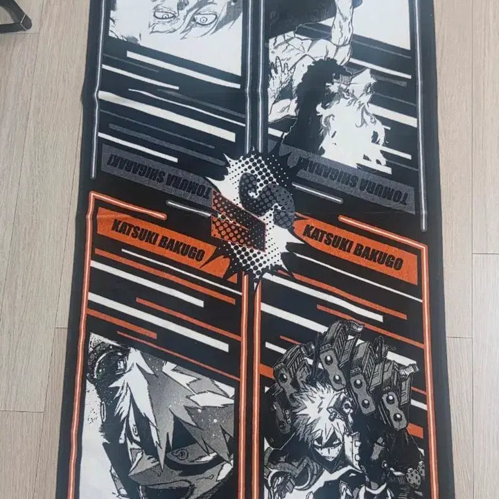[BUNJANG] My Hero Academia Bakugo Shigaraki Big Towel / 나의 히어로 아카데미아 바쿠고 시가라키 빅타올