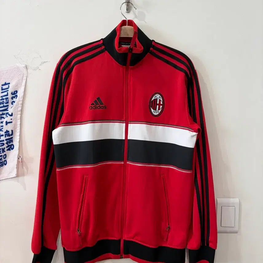 [BUNJANG] Adidas AC Milan Jersey Track Top / 82. 아디다스 AC밀란 져지 트랙탑