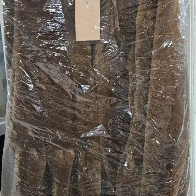 [SOLD OUT] [시즌오프세일] 시눈 브라운 쉐어링 퍼 코트
