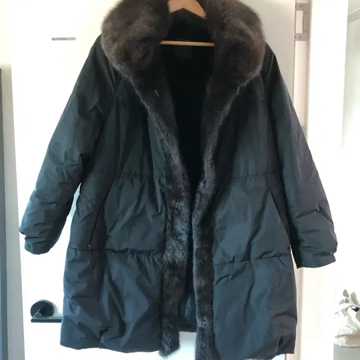[BUNJANG] Chatelaine Natural Fur Down Padding Jacket / 샤트렌 천연모피 오리털 패딩 100사이즈