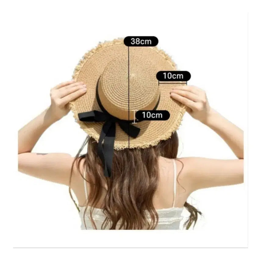 [BUNJANG] Straw Hat / 휴양지 바캉스 밀짚모자