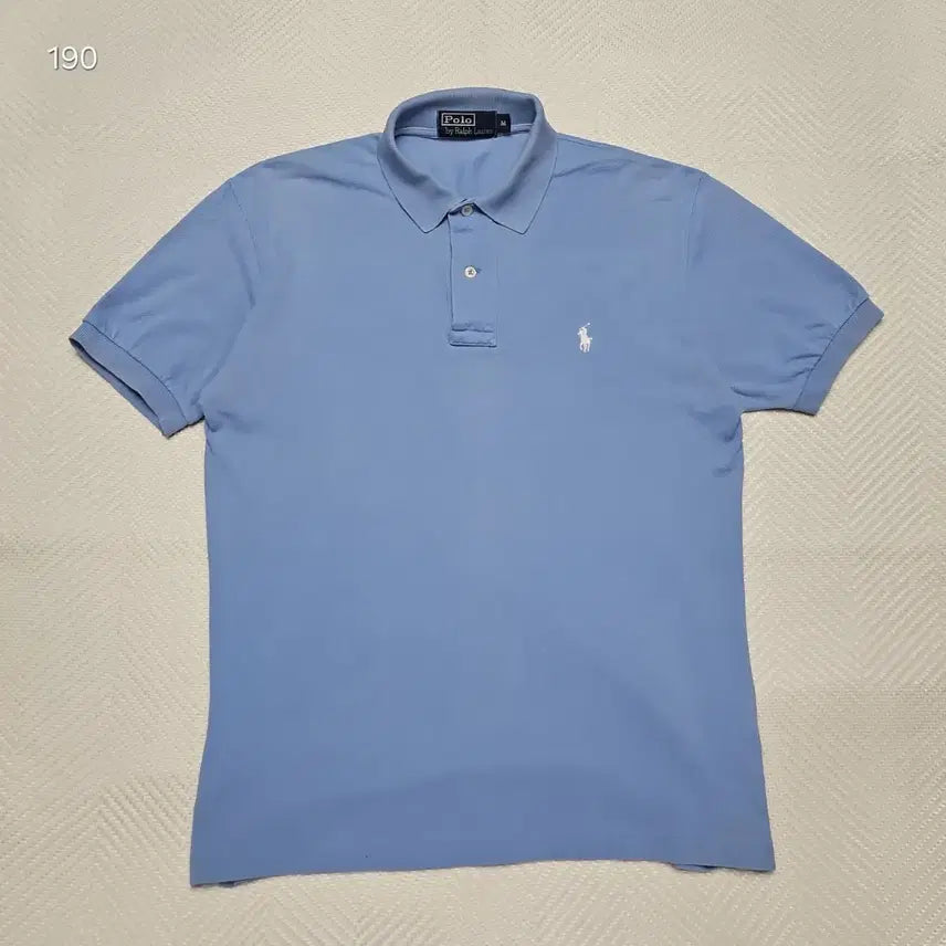 [BUNJANG] Polo Ralph Lauren Short Sleeve Polo Shirt Sky Blue / 폴로 랄프로렌 반팔 카라티 (스카이블루)