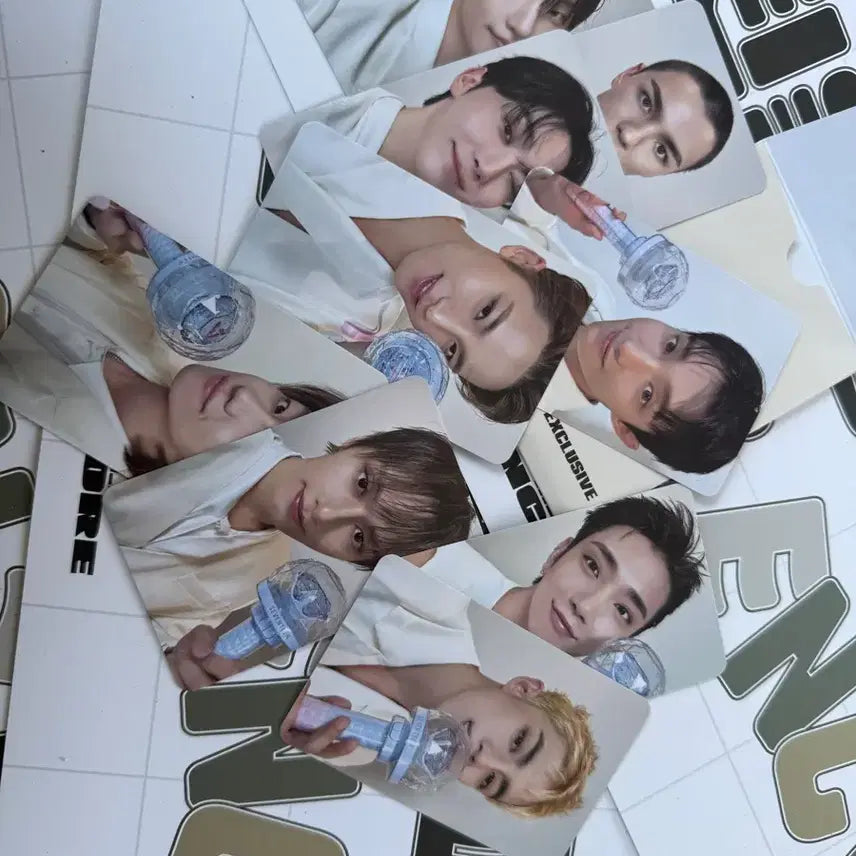 [BUNJANG] Seventeen Encore Photocard Set + Moon Glass / 세븐틴 앙콘 포토카드 세트 + 문글라스