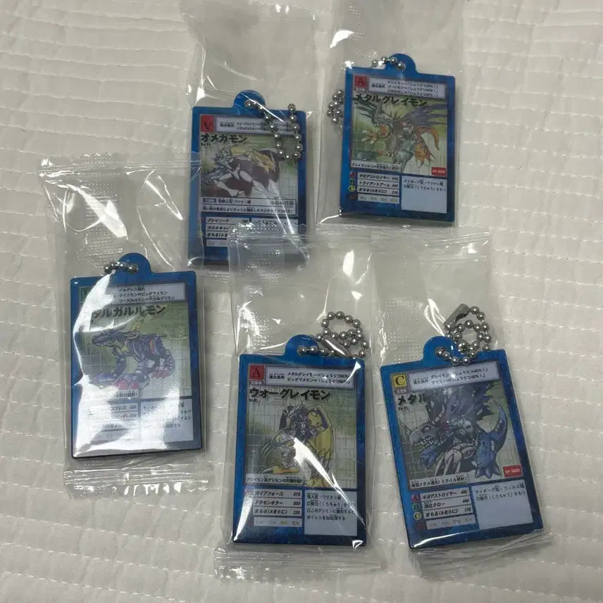 [BUNJANG] Digimon Acrylic Keychain / 구디지몬카드 아크릴 키링