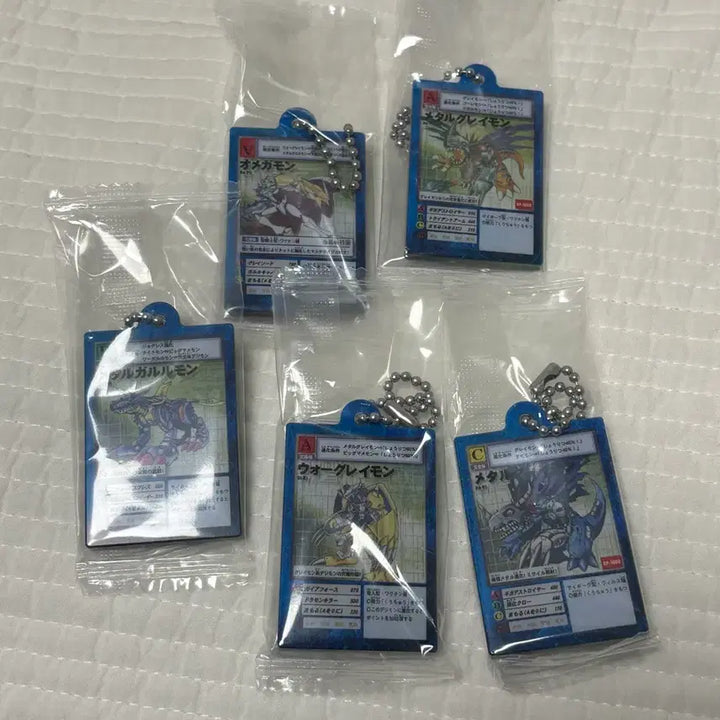 [BUNJANG] Digimon Acrylic Keychain / 구디지몬카드 아크릴 키링