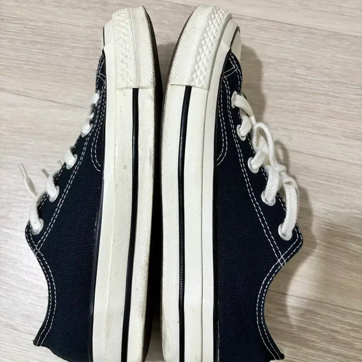 [BUNJANG] Converse Chuck Taylor 70s Black Low Top Sneakers (230) / 컨버스 척테일러 70s 블랙 로우 230