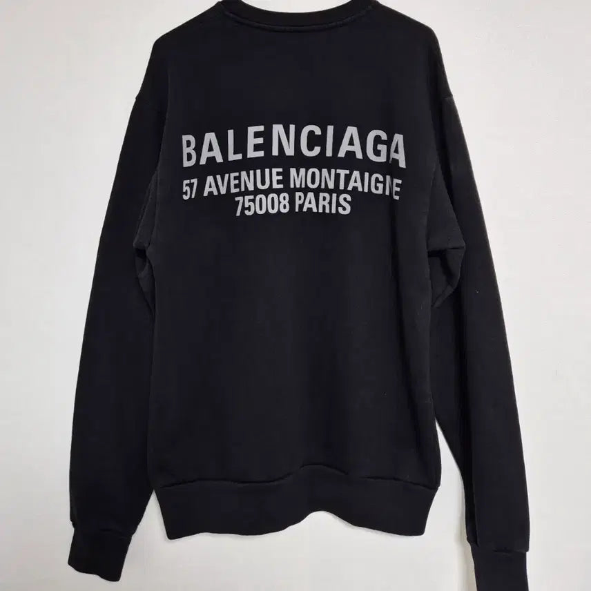 [BUNJANG] Balenciaga New Logo Sweatshirt M / (정품) 발렌시아가 뉴로고 맨투맨 M