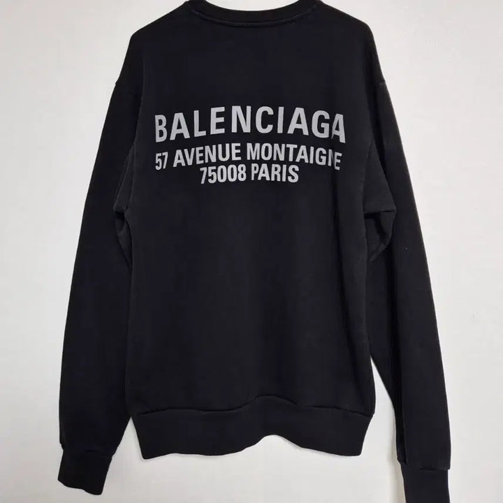 [BUNJANG] Balenciaga New Logo Sweatshirt M / (정품) 발렌시아가 뉴로고 맨투맨 M