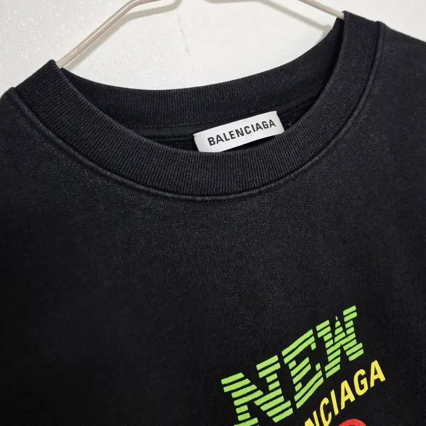 [BUNJANG] Balenciaga New Logo Sweatshirt M / (정품) 발렌시아가 뉴로고 맨투맨 M