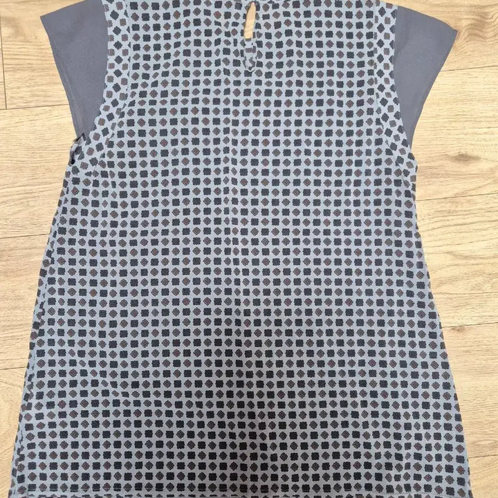 [BUNJANG] Brunello Cucinelli Patterned Short-Sleeve Blouse / (55~66) 브루넬로 쿠치넬리 패턴 반팔 블라우스