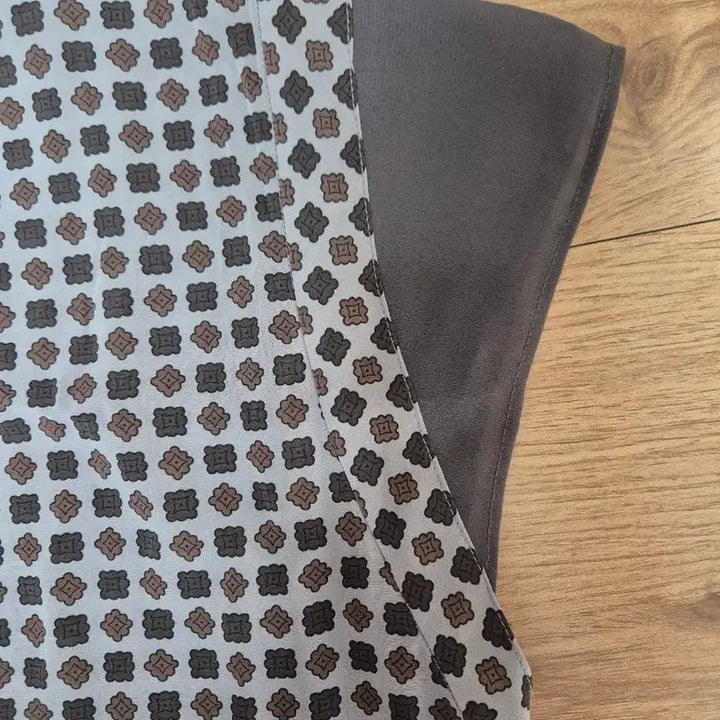 [BUNJANG] Brunello Cucinelli Patterned Short-Sleeve Blouse / (55~66) 브루넬로 쿠치넬리 패턴 반팔 블라우스