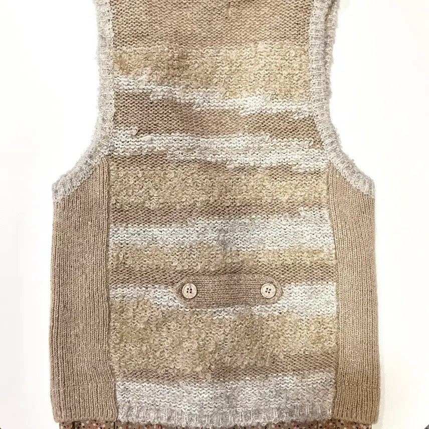 [BUNJANG] Thursday Island Vintage Knit Vest S / 써스데이아일랜드 빈티지 니트 조끼 베스트 S