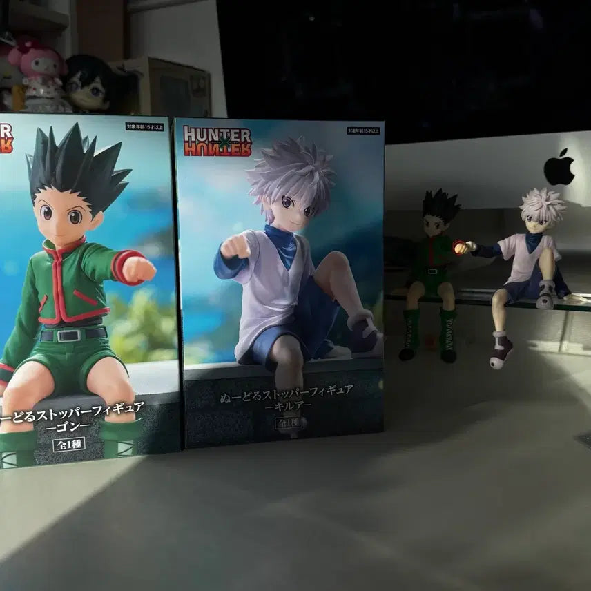 [BUNJANG] Hunter x Hunter Gon and Killua Noodle Stopper Figure / 헌터헌터 누들스토퍼 곤 키르아