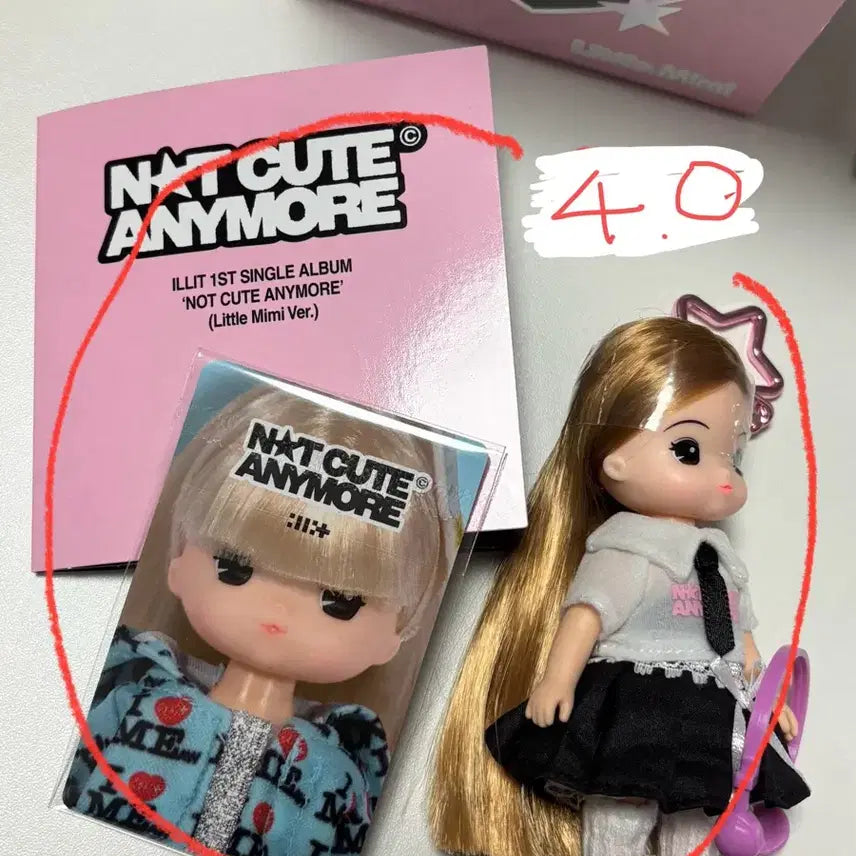 [BUNJANG] ILLIT Little Mimi School Girl Item / 아일릿 리틀미미 스쿨걸