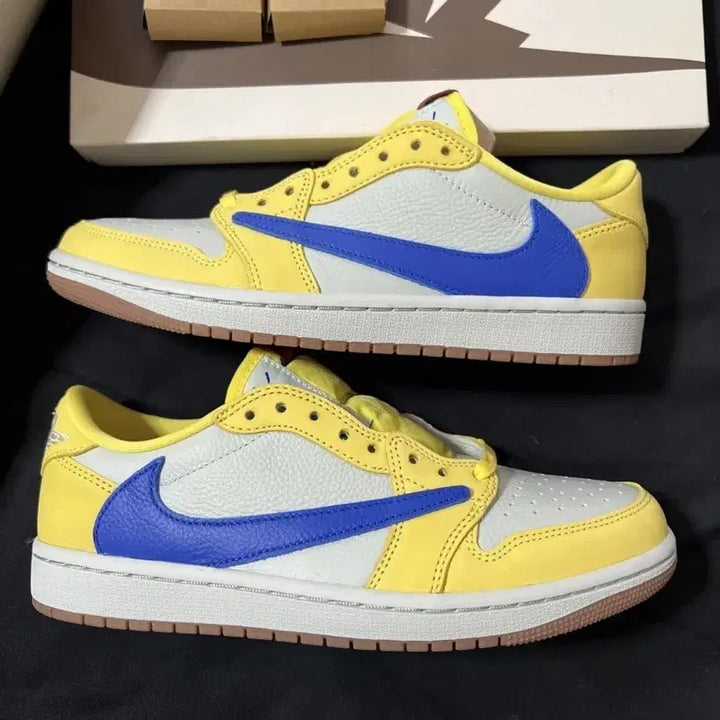 [BUNJANG] Nike Travis Scott Jordan 1 Low Canary - 255 / 조던 1 로우 트래비스 스캇 카나리 - 255