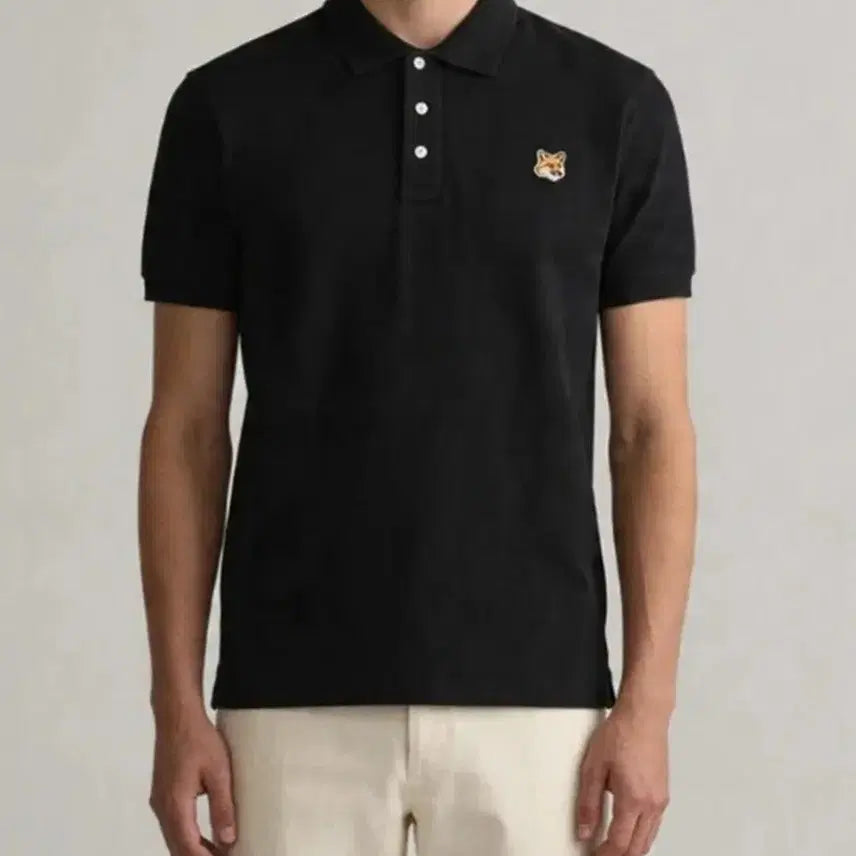 [BUNJANG] Maison Kitsune Yellow Fox Polo Shirt / 