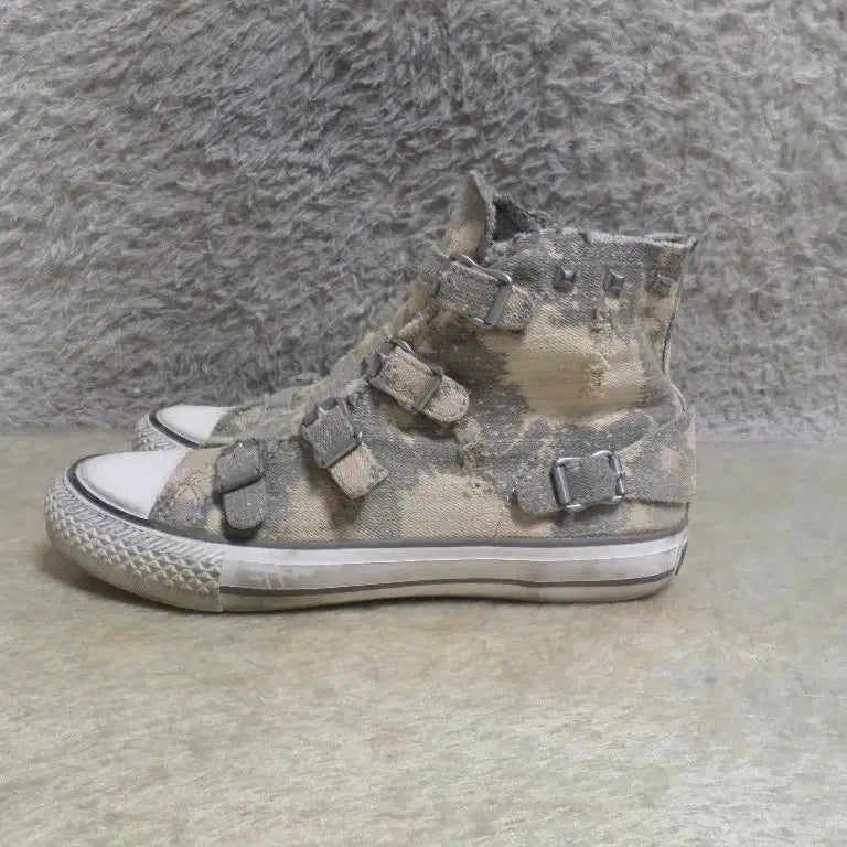 [BUNJANG] Ash High Sneakers Used Shoes / 후루룩구제 240 아쉬 하이 스니커즈 중고 신발