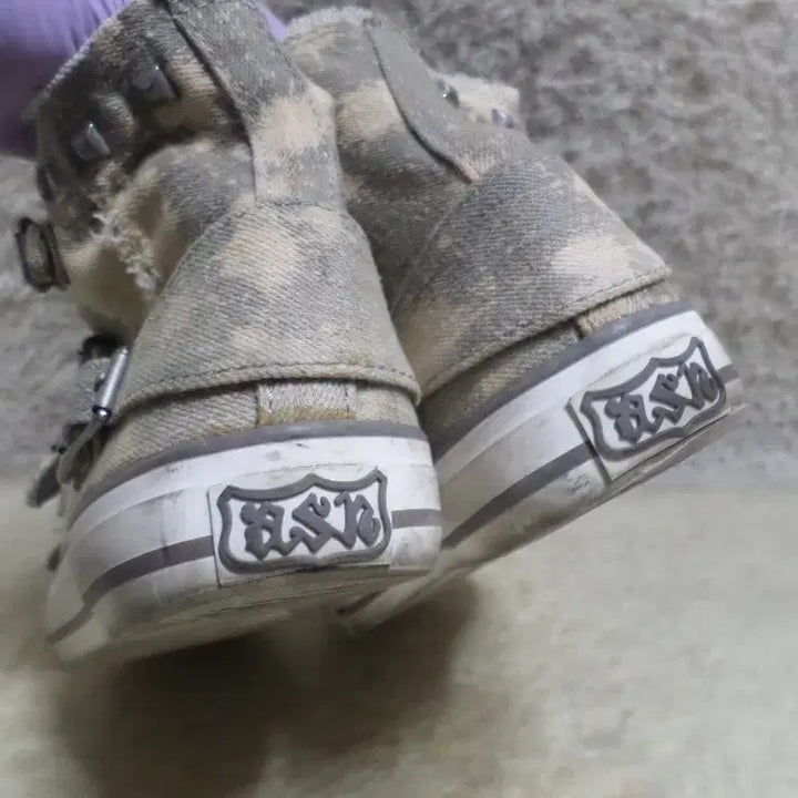 [BUNJANG] Ash High Sneakers Used Shoes / 후루룩구제 240 아쉬 하이 스니커즈 중고 신발